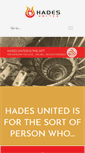 Mobile Screenshot of hadesunited.com